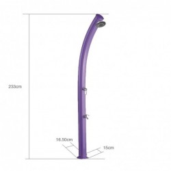 Douche Solaire JOLLY - 25 L - Violet