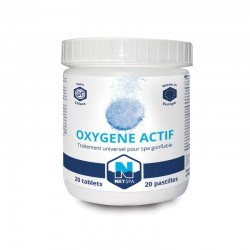 Pack Spa Gonflable NetSpa Aspen - 4 Places + Filtre Antibactérien + Oxygène actif + Aspirateur