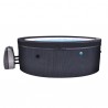 Spa semi rigide Netspa Vita - 4 places - Ø156 cm - Avec bloc moteur Filtration/Chauffage/Massage