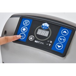 Spa semi rigide Netspa Vita - 4 places - Ø156 cm - Avec bloc moteur Filtration/Chauffage/Massage