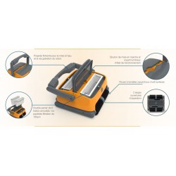 ROBOT ÉLECTRIQUE OPTIMUS POUR PISCINE AUTONOME ET SANS FIL