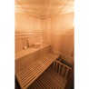 copy of Sauna Traditionnel Vapeur 2 places angulaires - en Epicéa - Poêle Harvia 3.5 kW et accessoires inclus