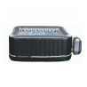 SPA gonflable carré NETSPA Bohemian - 2+2 places - Triple fonction - 158x158x70 cm - 100 buses d'air