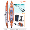 Kayak Zray DRIFT - 2 Places - Haute pression Dropstitch - Charge max 200kg