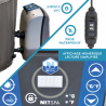 Pack Spa gonflable Izy Netspa 3 places + couverture + oxygène actif