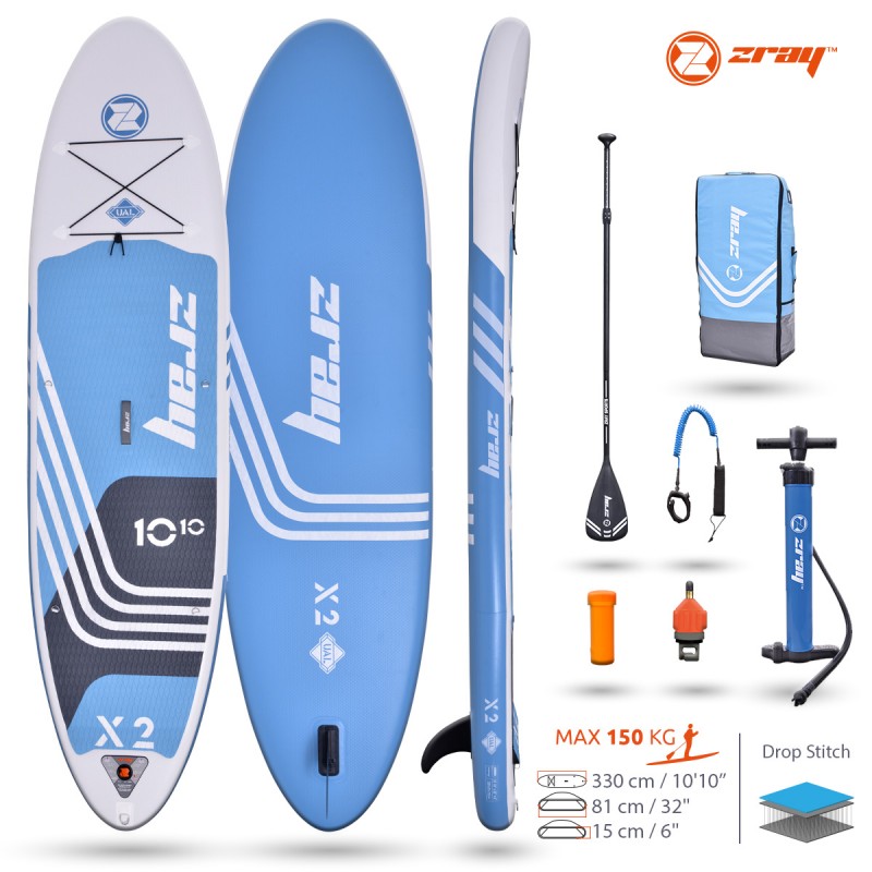 Zray Stand up gonflable X-Rider X2 Deluxe 10'10" 2021 330x81x15cm