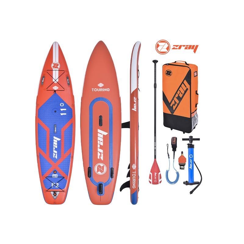 SUP Stand up paddle planche Gonflable Zray Fury F2 Pro 11' - 335x84x15cm - Double Chambre Double Couche