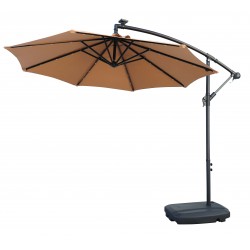 Parasol rond déporté pour...