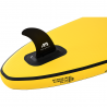 SUP Paddle gonflable Vibrant 8' Aquamarina 2021 - 244x71x10cm - charge max 60kg - Dropstitch - couleur jaune