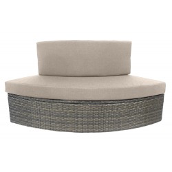 Pack spa semi rigide rond VITA + mobilier - NetSpa - 4 places - Ø 156 x H 70 cm