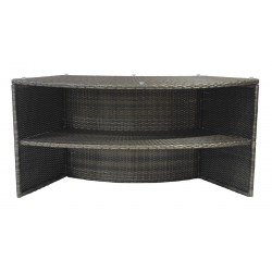 Pack spa semi rigide rond VITA + mobilier - NetSpa - 4 places - Ø 156 x H 70 cm
