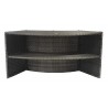 Pack spa semi rigide rond VITA + mobilier - NetSpa - 4 places - Ø 156 x H 70 cm