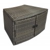 Pack spa semi rigide rond VITA + mobilier - NetSpa - 4 places - Ø 156 x H 70 cm