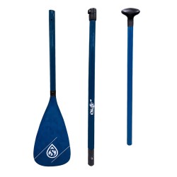 Pagaie Paddle SPRINT Carbone Skiffo - Ajustable 165/215cm - 3 sections