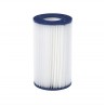 Lot de 2 cartouches de filtration pour piscine Jilong - Φ106mm x H203mm