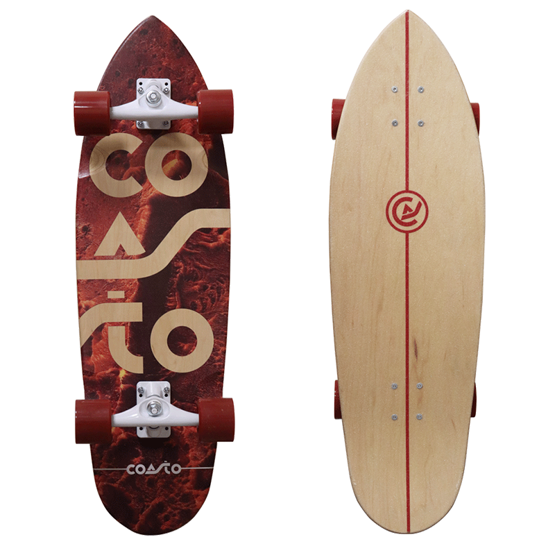 COASTO - SURFSKATE Nova 33.5" - 85cm - Erable - Roues 69 mm