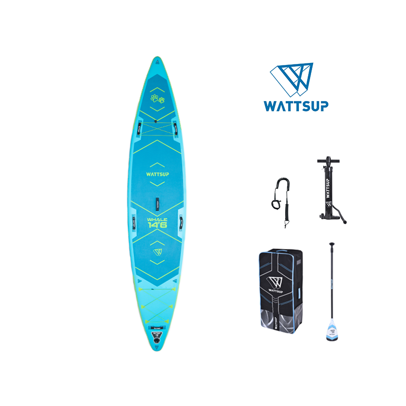 SUP gonflable WattSUP Biplace Whale 14'6