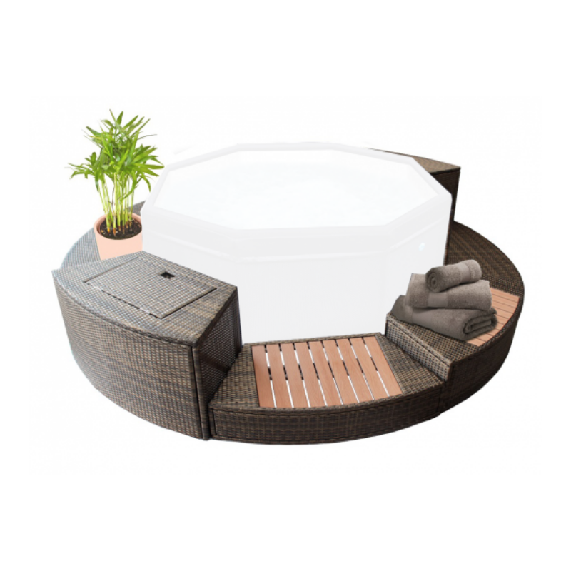 Mobilier pour Spa semi-rigide OCTOPUS NetSpa