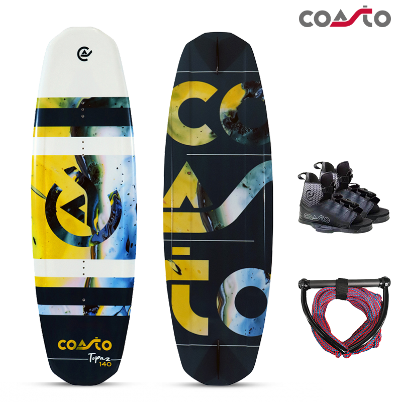 Pack Wakeboard Coasto Topaz 140 + Chausses + Palonnier