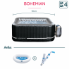 Pack rêve - Spa gonflable Bohemian Netspa 4 places + bassin rince-pieds + netspa cleaner