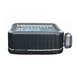 Pack rêve - Spa gonflable Bohemian Netspa 4 places + oxygène actif + 3 filtres antibactériens