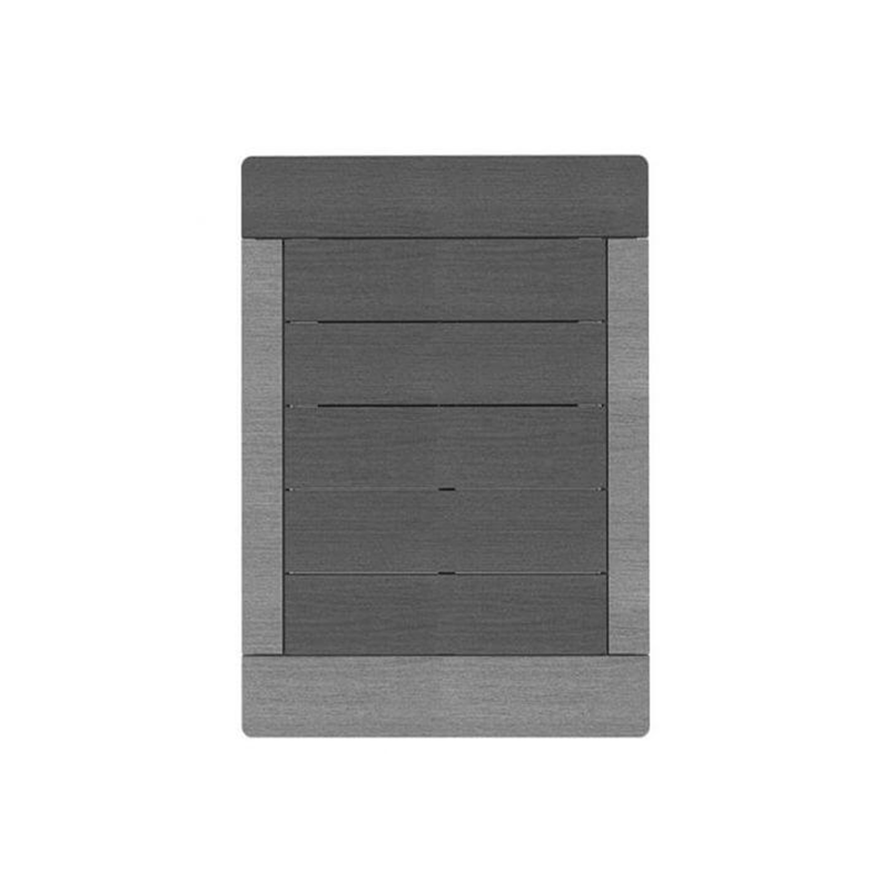 FORMIDRA - Caillebotis pour douche solaire Dark Gray