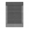 FORMIDRA - Caillebotis pour douche solaire Dark Gray
