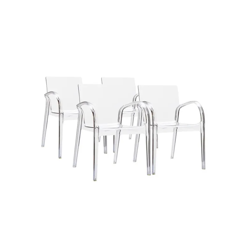Set 4 Chaises CLEARSEE - Transparent