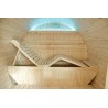 Holl's - Sauna Gaïa Luna - Cabine Sauna à Vapeur d'Extérieur avec 6 Places en Épicéa
