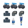 POOLEX POOLSTAR Kit Bypass 50mm - PC-BYPASS-50
