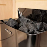 Poêle HARVIA Wall Black Modèle 9.0kW sans unité de contrôle