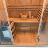 Sauna traditionnel Sense 3 places Pack complet 3.5kW - FRANCE SAUNA