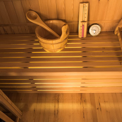 Sauna traditionnel Sense 3 places Pack complet 3.5kW - FRANCE SAUNA