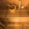 Sauna traditionnel Sense 3 places Pack complet 3.5kW - FRANCE SAUNA