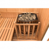 Sauna traditionnel Sense 4 places Pack complet 4.5kW - FRANCE SAUNA