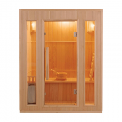 Sauna Vapeur ZEN - 3 places Pack complet 3.5kW
