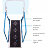Tapis de Marche pour Piscine AquaJogg Air Waterflex