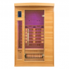 Sauna infrarouge Apollon - 2 places - France Sauna -