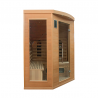 Sauna infrarouge Apollon - 3/4 places Angulaire - France Sauna