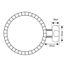 Spa gonflable circulaire NetSpa BOA - 5/6 places