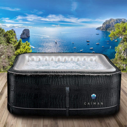 copy of NETSPA - Spa Gonflable Carré CAÏMAN - 4 Personnes - 168X70Cm