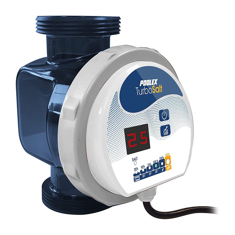 Électrolyseurs au sel Poolex Turbo Salt - Modèle 100 pour Piscine 10m3