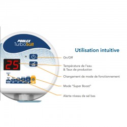 copy of Électrolyseurs au sel Poolex Turbo Salt - Modèle 100 pour Piscine 10m3