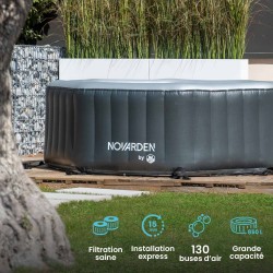 NOVARDEN Spa gonflable by NETSPA pour 5 à 6 personnes