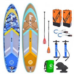 copy of SUP gonflable Zray Camo bleu 10'8"