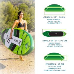 copy of SUP paddle gonflable Wattsup Guppy 9' 2020