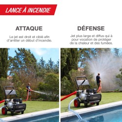 Pool Sam - Moto pompe de défense départ incendie de forêt Poolex