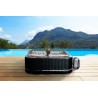 copy of SPA gonflable carré NETSPA Bohemian - 2+2 places - Triple fonction - 158x158x70 cm - 100 buses d'air