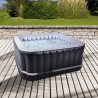 copy of SPA gonflable carré NETSPA Bohemian - 2+2 places - Triple fonction - 158x158x70 cm - 100 buses d'air