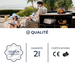 copy of Pack spa semi rigide octogonal OCTOPUS + mobilier - NetSpa
